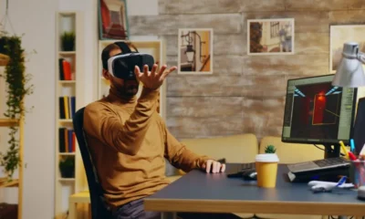 Tech Geek Nelson created by Nelson Torres modern technology workspace with digital gadgets